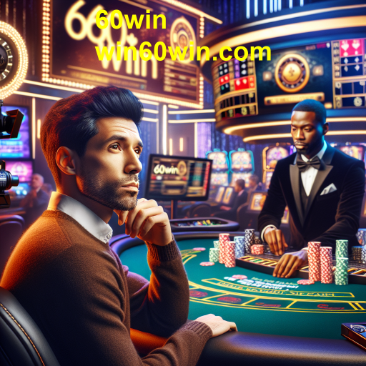 Experimentando a Emoção do Cassino ao Vivo no 60win